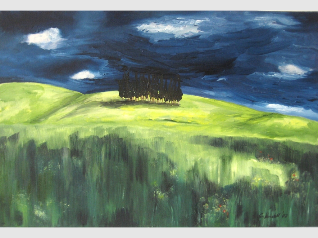 Tuscany 40x60 oil on canvas
