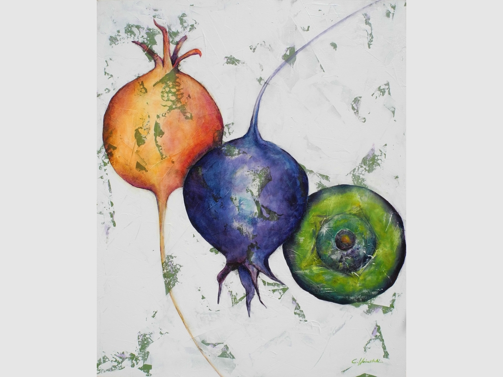Rosehips12 110x90 Tual üzerine karışık teknik imzalı