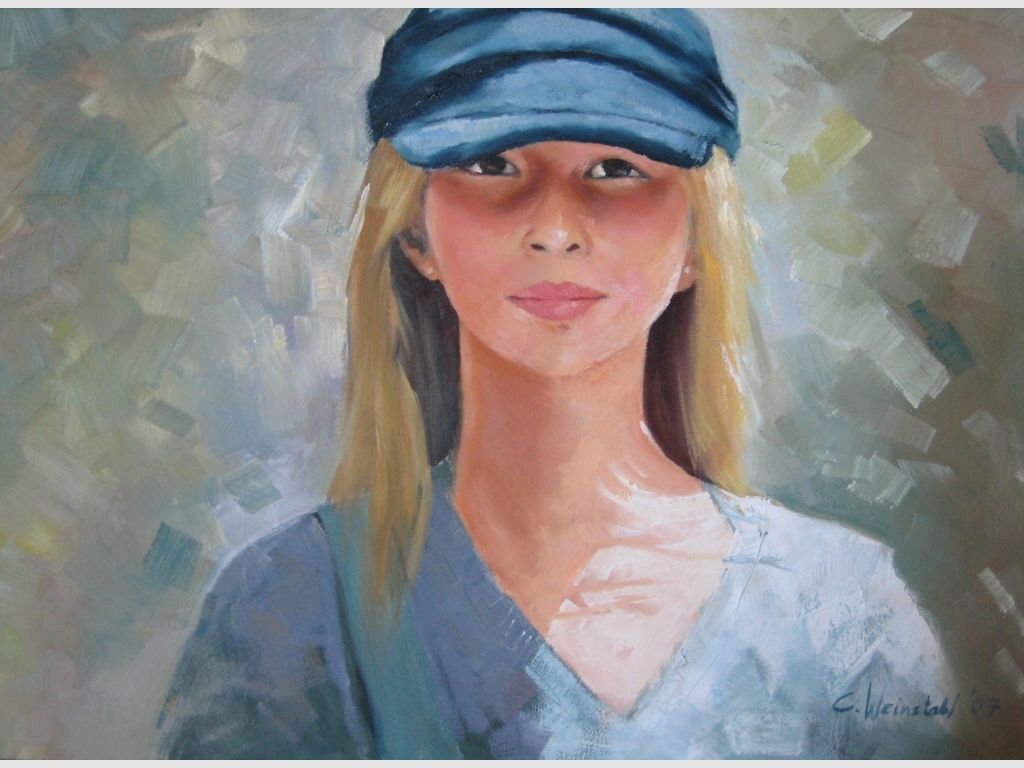 Viviane 50x70 oil on canvas