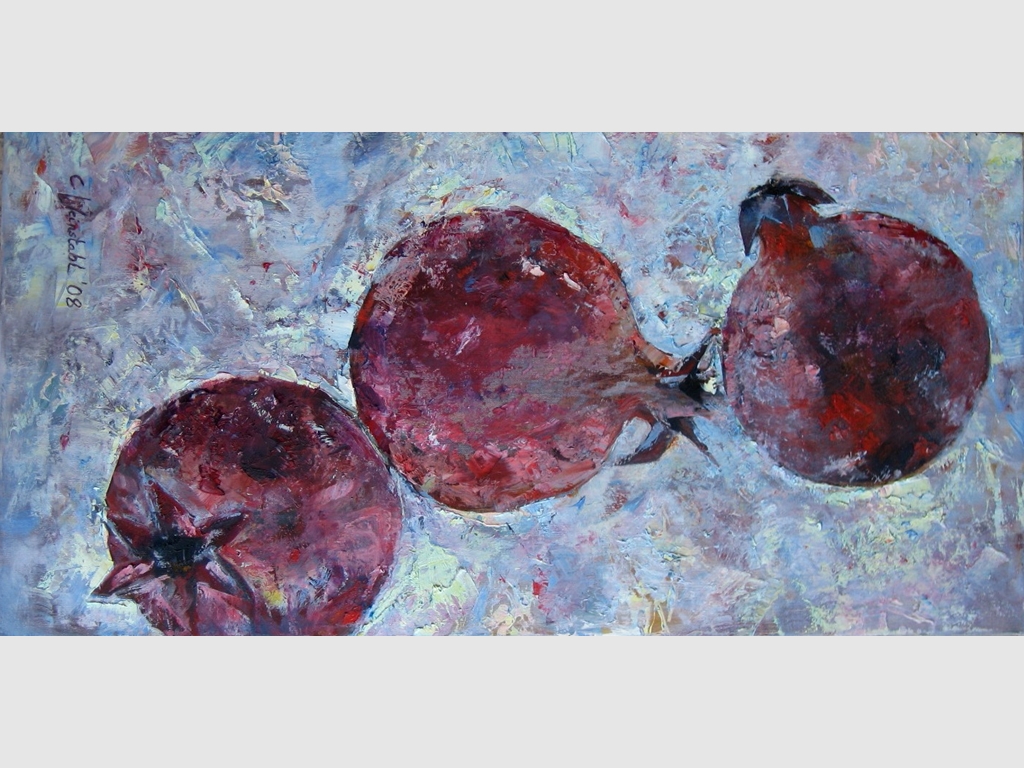 Pomegranate plot, 100x50 oil on canvas.jpg