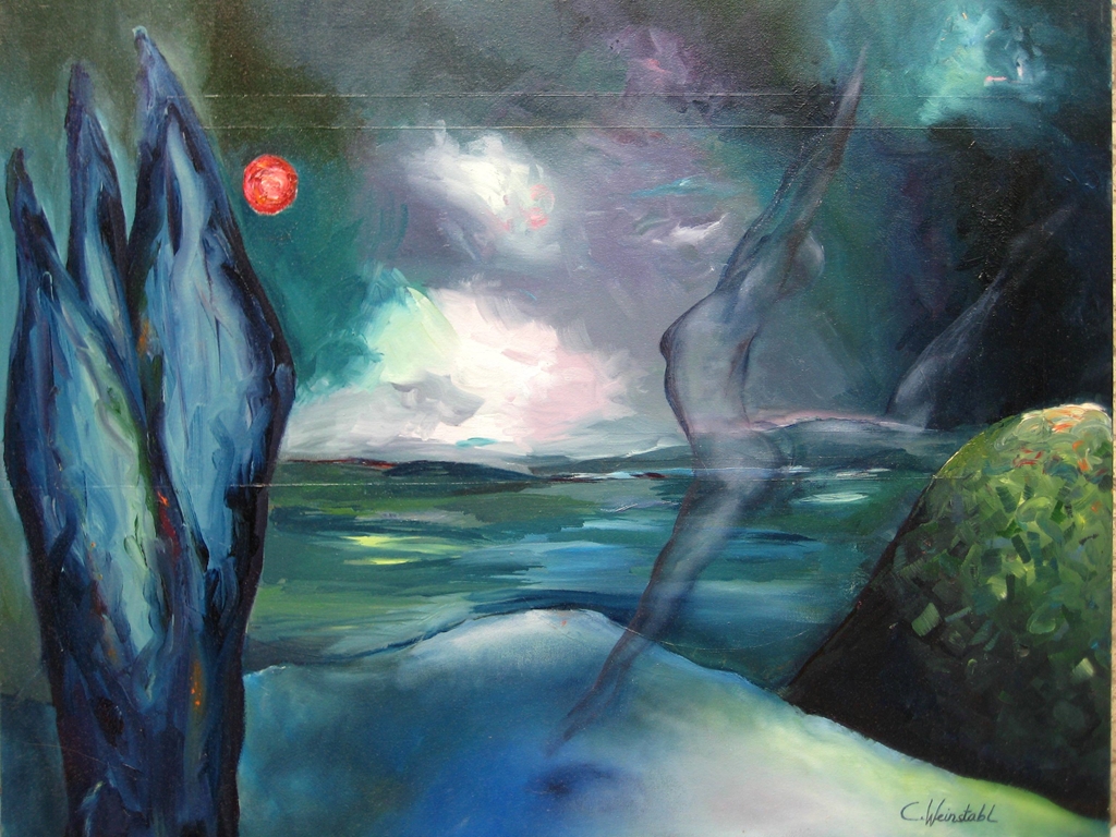 Imagine! 70x90 oil on canvas