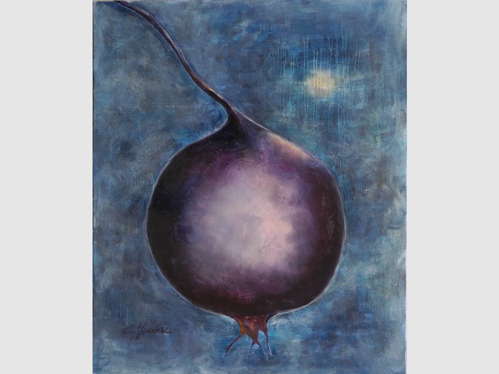 Rosehips9 60x50 Tual üzerine karışık teknik imzalı