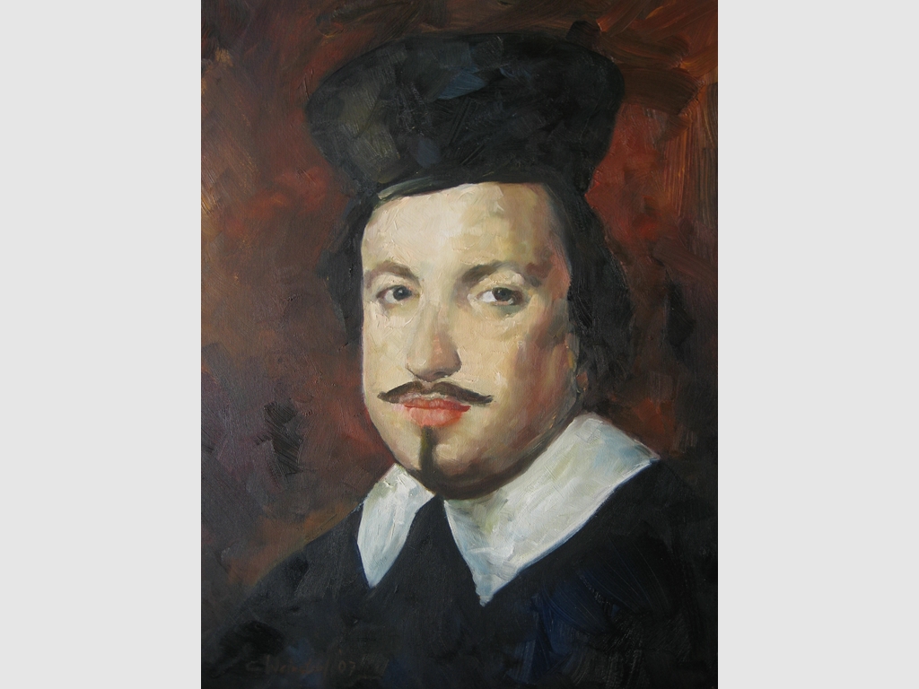 Portrait 60x45 oil on canvas