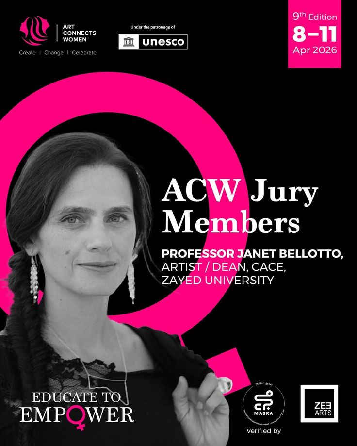 20/12/2025 - Janet Bellotto joins the jury of Art Connects Women 2026