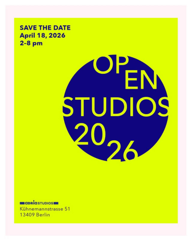 Simon Wachsmuth at Adria Studios Open Studios (18/04/2026)