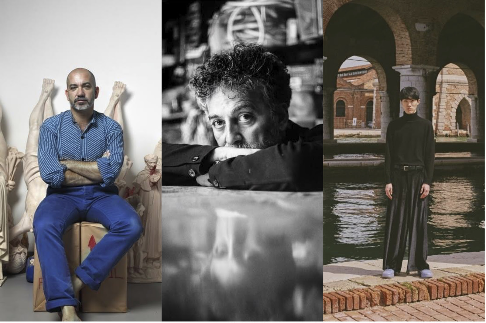 21/04/2026 -  Carlos Aires, Selçuk Artut and Isaac Chong Wai at the 7th Mardin Biennial