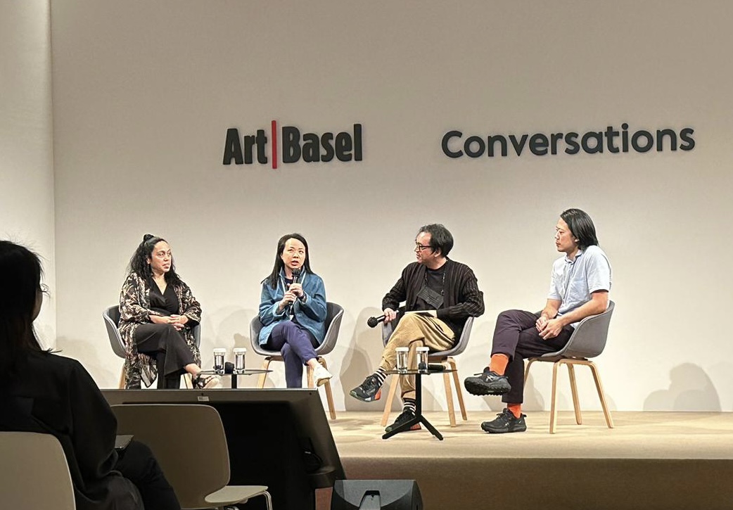 22/04/2023 - Sim Chi Yin spoke at Art Basel Hong Kong Conversations series