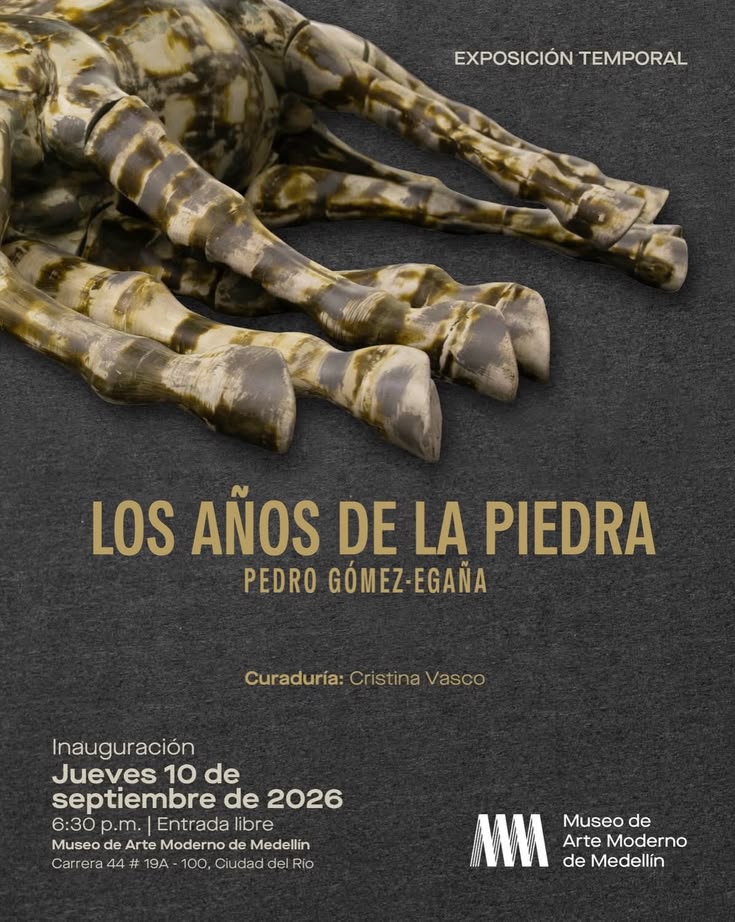 Pedro Gómez-Egaña’s The Years of the Stone at MAMM (10/09/2026)