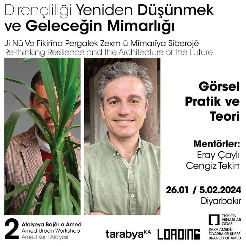 26/02/2024 - Cengiz Tekin at the workshop Rethinking Resilience and Architecture of the Future