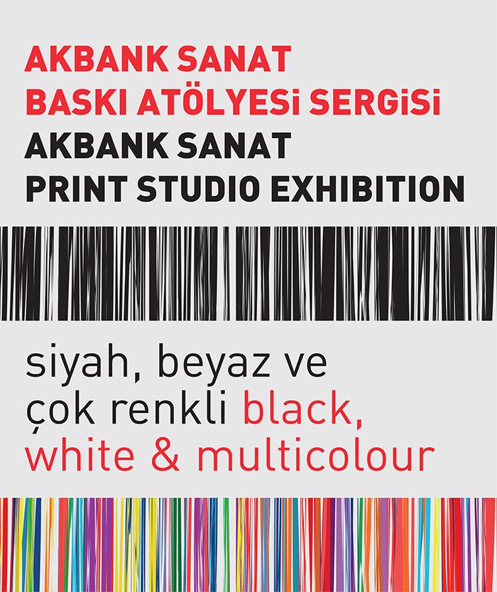 19/12/2013 - İpek Duben in “Black, White & Multicolour” at AKBANK, Istanbul