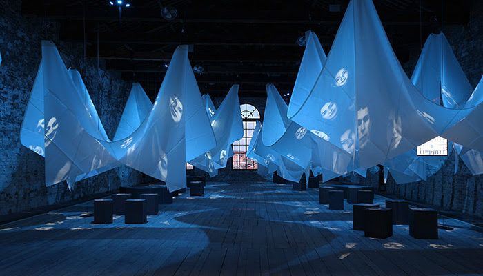 30/05/2018 - Memed Erdener, Çocukluğun Geleceği isimli atölye çalışması ile Venedik Bienali 16. Uluslararası Mimarlık Sergisi'nde
