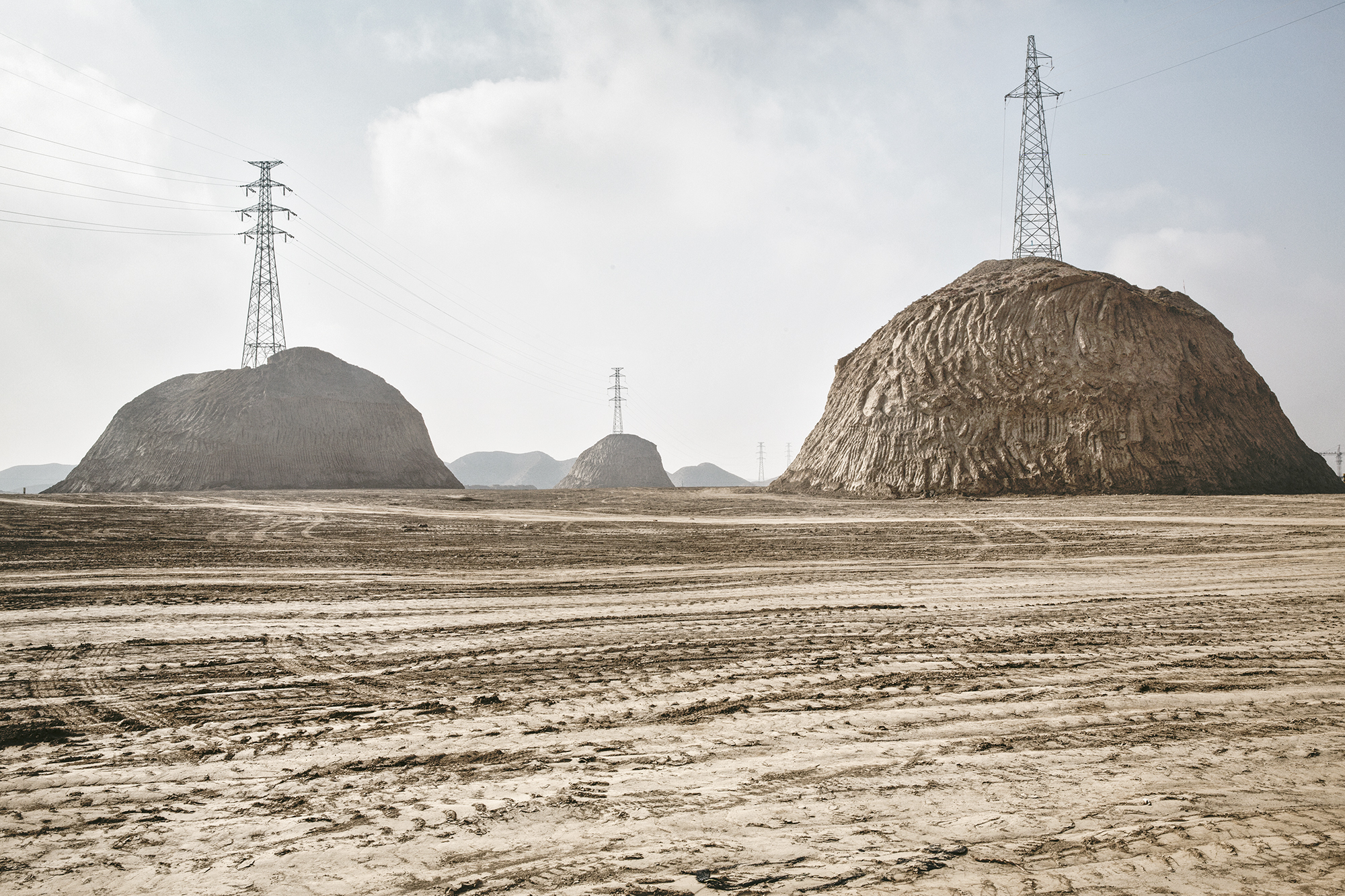Pylons, from Shifting Sands, China