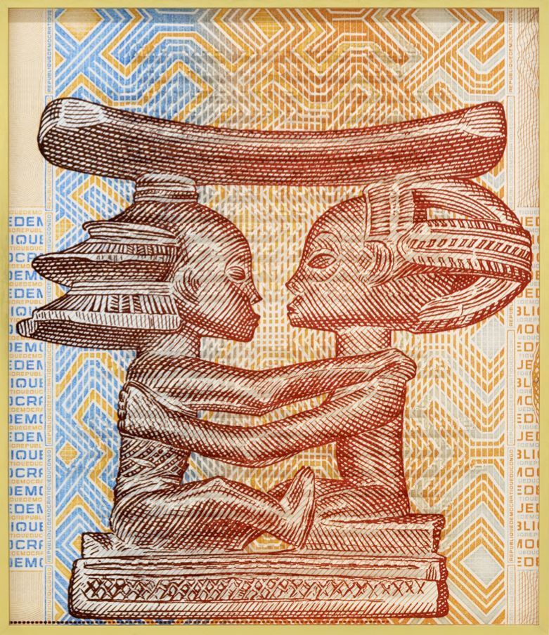 NE ME QUITTE PAS “Songs for times of crisis”, Congo Banknote